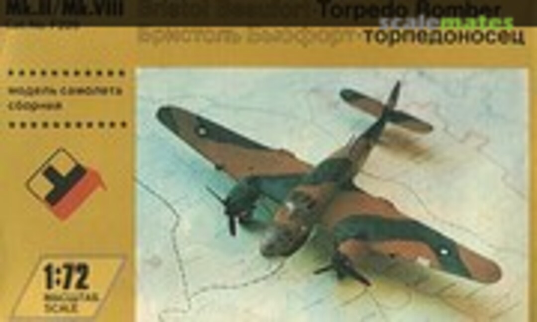 1:72 Bristol Beaufort-Torpedo Bomber (Factory &quot;Odessa Toy&quot; F229)