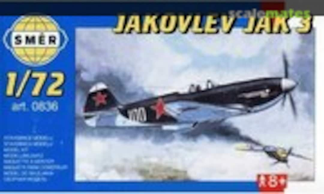 1:72 Jakovlev Jak 3 (Směr 0836)