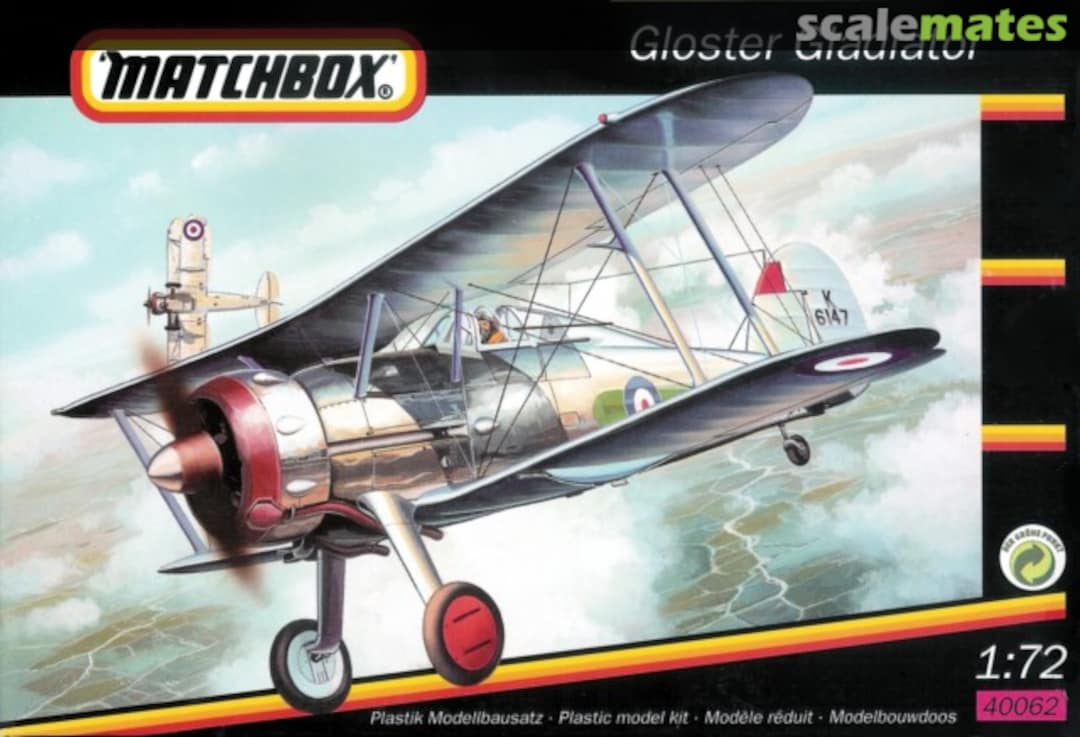 Boxart Gloster Gladiator 40062 Matchbox