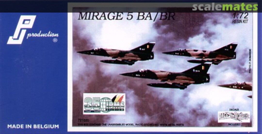 Boxart Mirage 5 BA/BR 721020 PJ Production