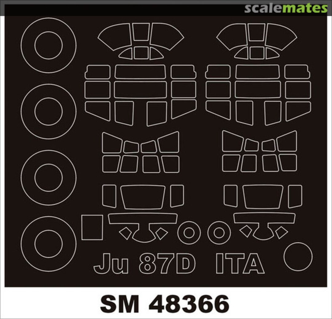 Boxart Junkers Ju 87D Stuka SM48366 Montex