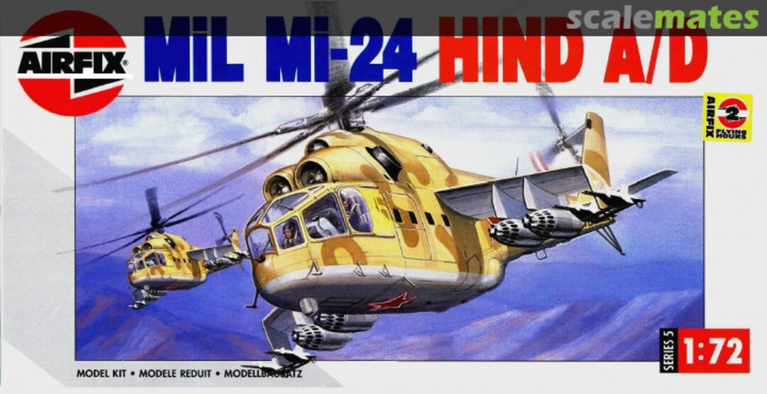 Boxart Mil Mi-24 Hind A/D 05023 Airfix