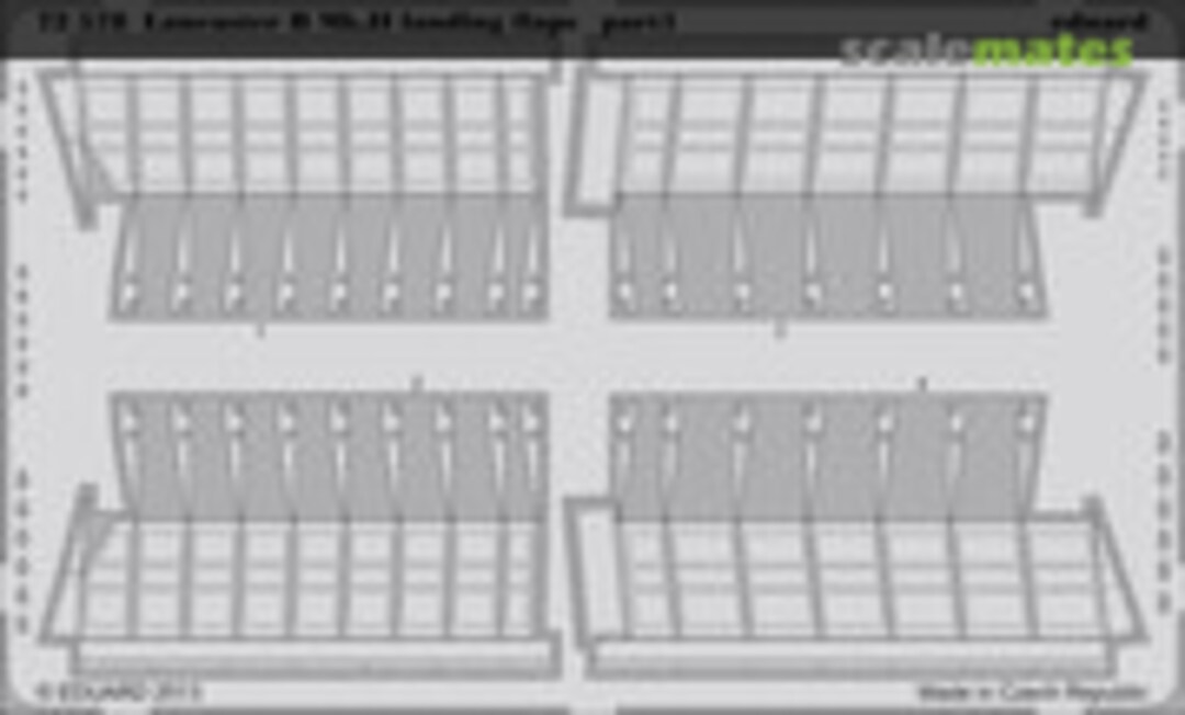 1:72 Lancaster B Mk.II landing flaps (Eduard 72578)