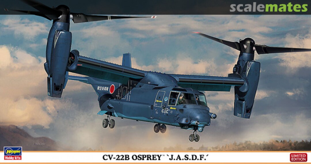 Boxart CV-22B Osprey `J.A.S.D.F.´ 02121 Hasegawa