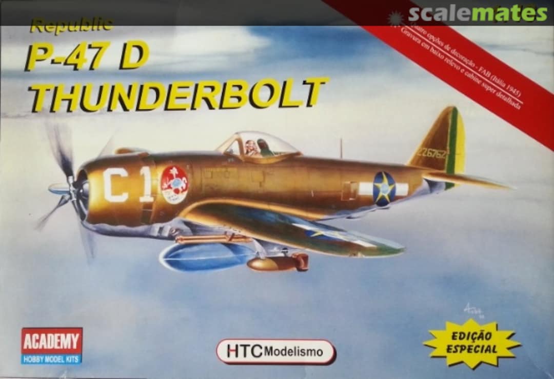 Boxart P-47D Thunderbolt 48003 HTC Modelismo