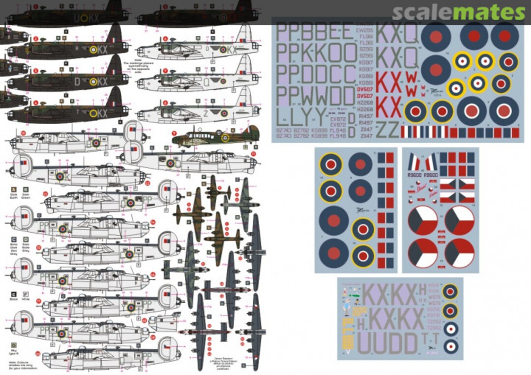 Contents No. 311 Sqn. RAF 72018 DK Decals