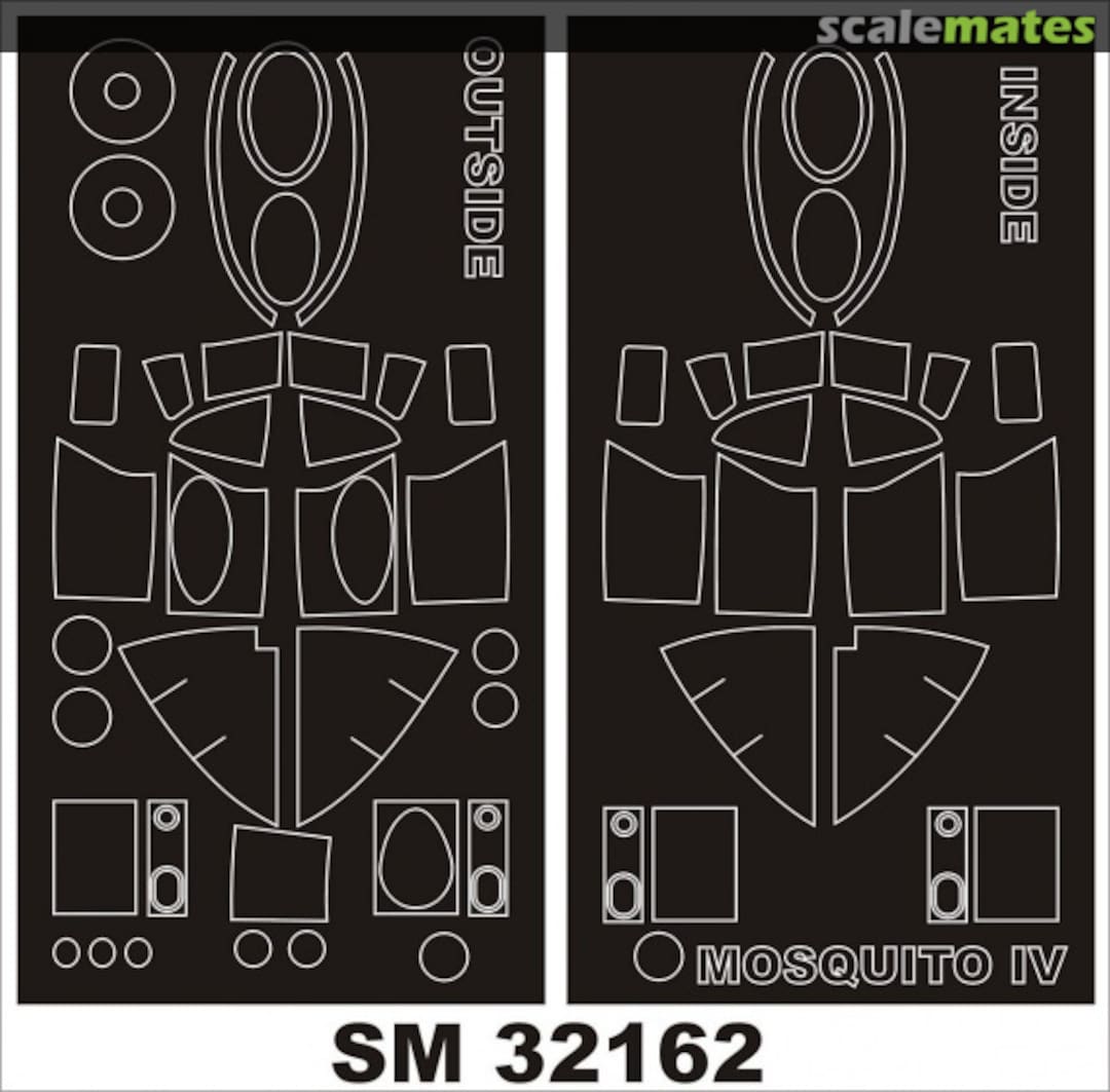 Boxart DH 98 Mosquito IV SM32162 Montex