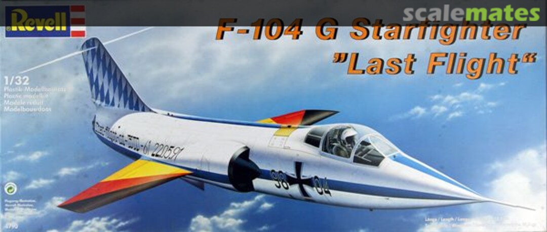 Boxart F-104 G Starfighter "Last flight" 4790 Revell