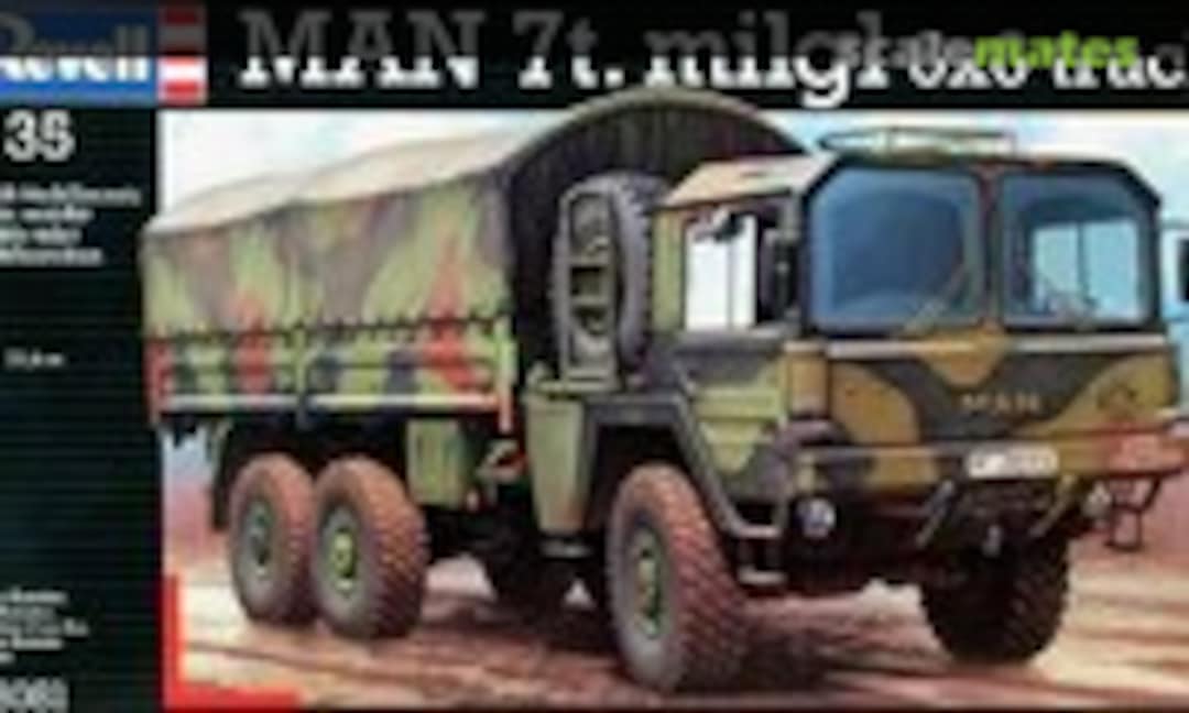 1:35 MAN 7t milgl 6x6 truck (Revell 03081)