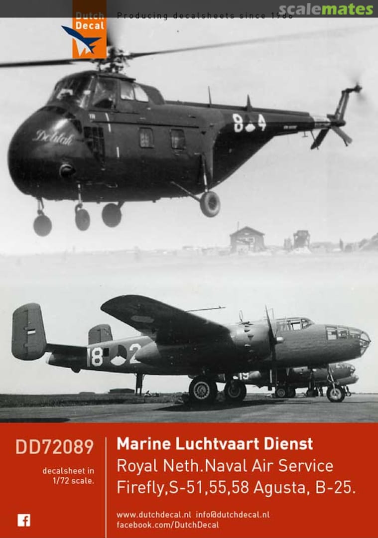 Boxart Marine Luchtvaart Dienst DD72089 Dutch Decal