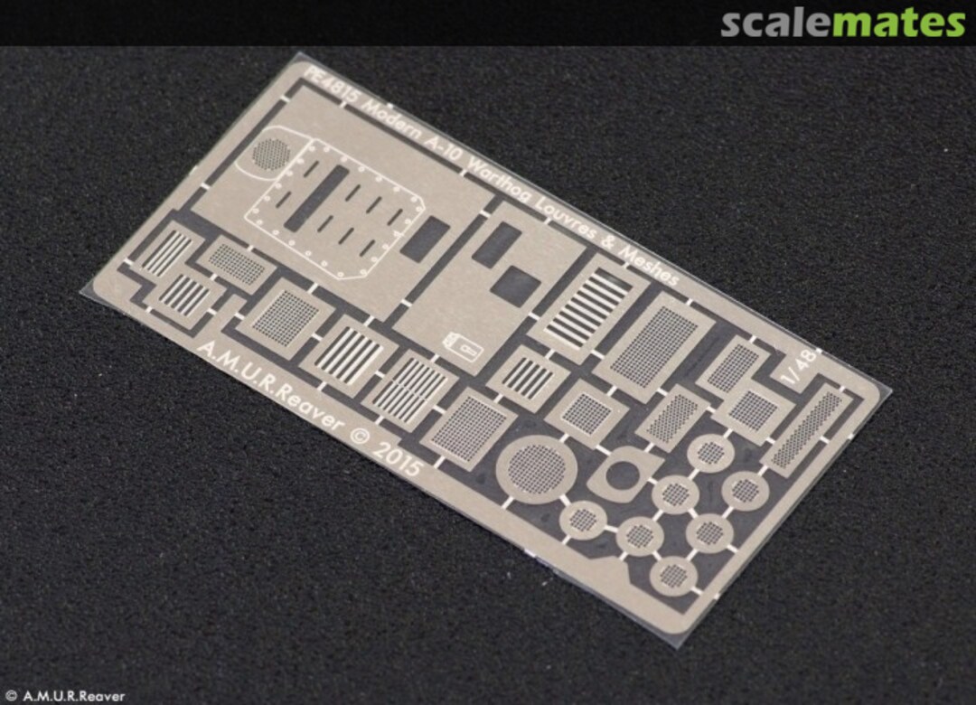 Boxart Modern A-10A/C Warthog Louvres & Meshes 1/48 PE4815 A.M.U.R. Reaver