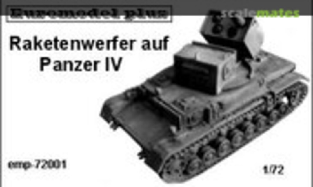 1:72 Raketenwerfer auf Panzer IV (Euromodel (Poland) emp-72001)