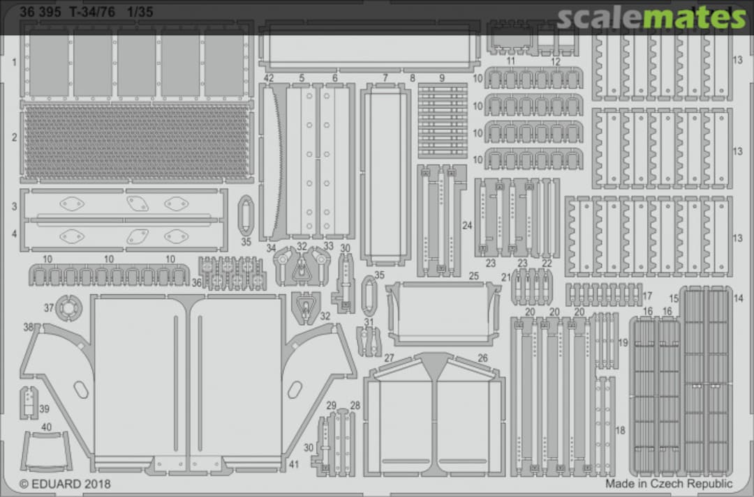 Boxart T-34/76 36395 Eduard