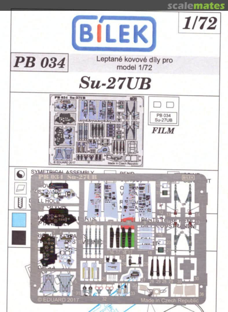 Boxart Su-27UB PB 034 Bilek