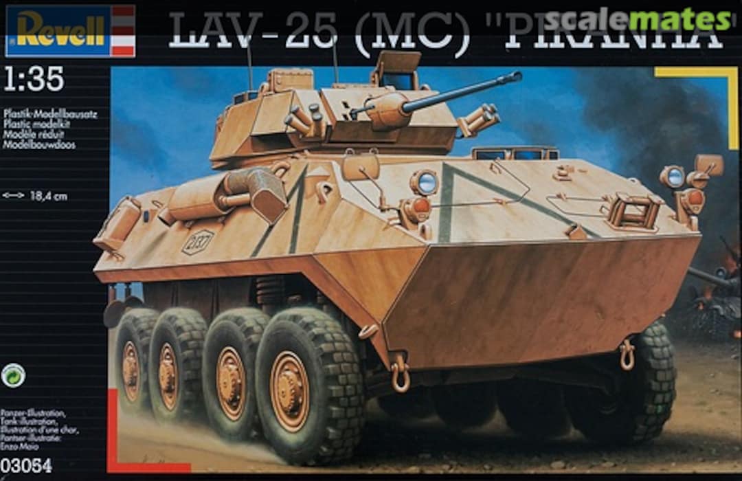 Boxart LAV-25 (MC) "Piranha" 03054 Revell