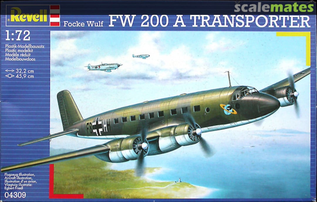 Boxart Focke Wulf Fw 200 A Transporter 04309 Revell