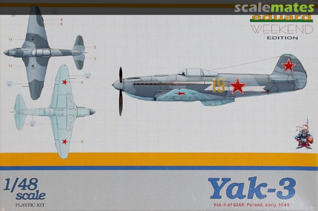 Boxart Yak-3 8455 Eduard