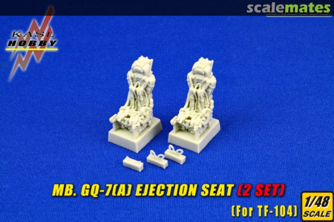 Boxart MB. GQ-7(A) Ejection Seat (2 kits) (for TF-104) K48108 Kasl Hobby