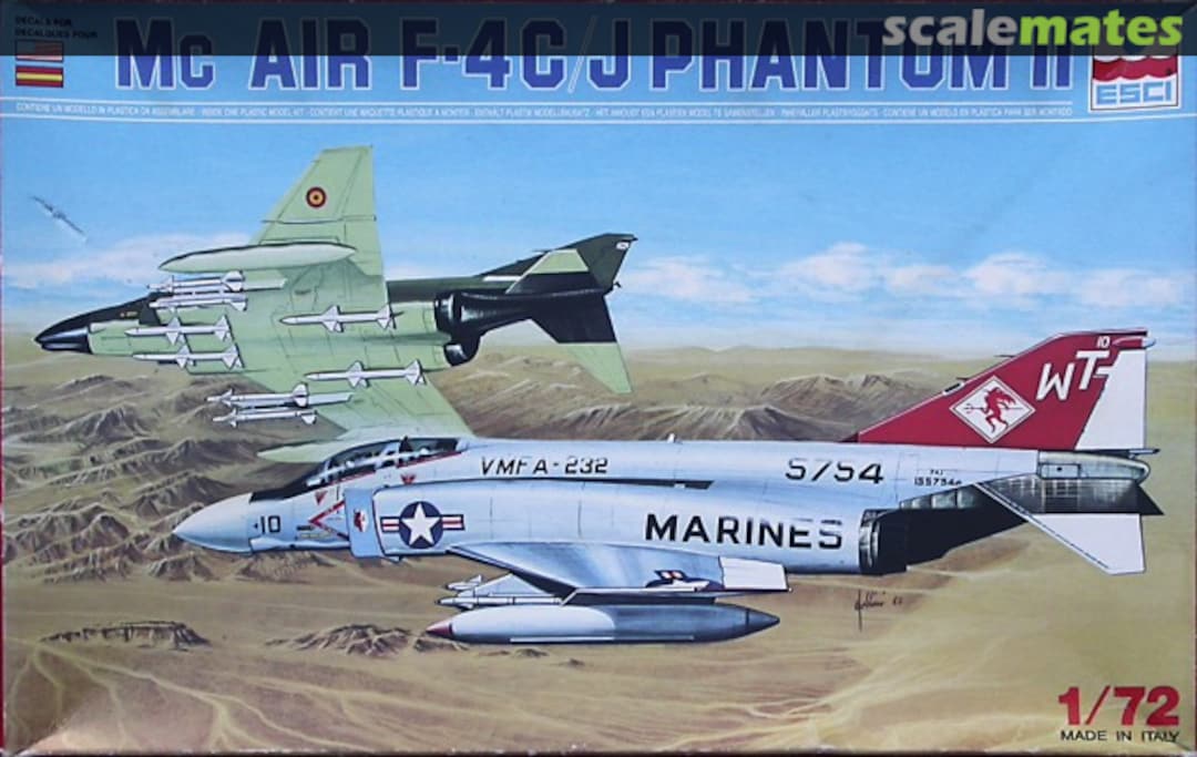 Boxart Mc Air F-4C/J Phantom II 9031 ESCI