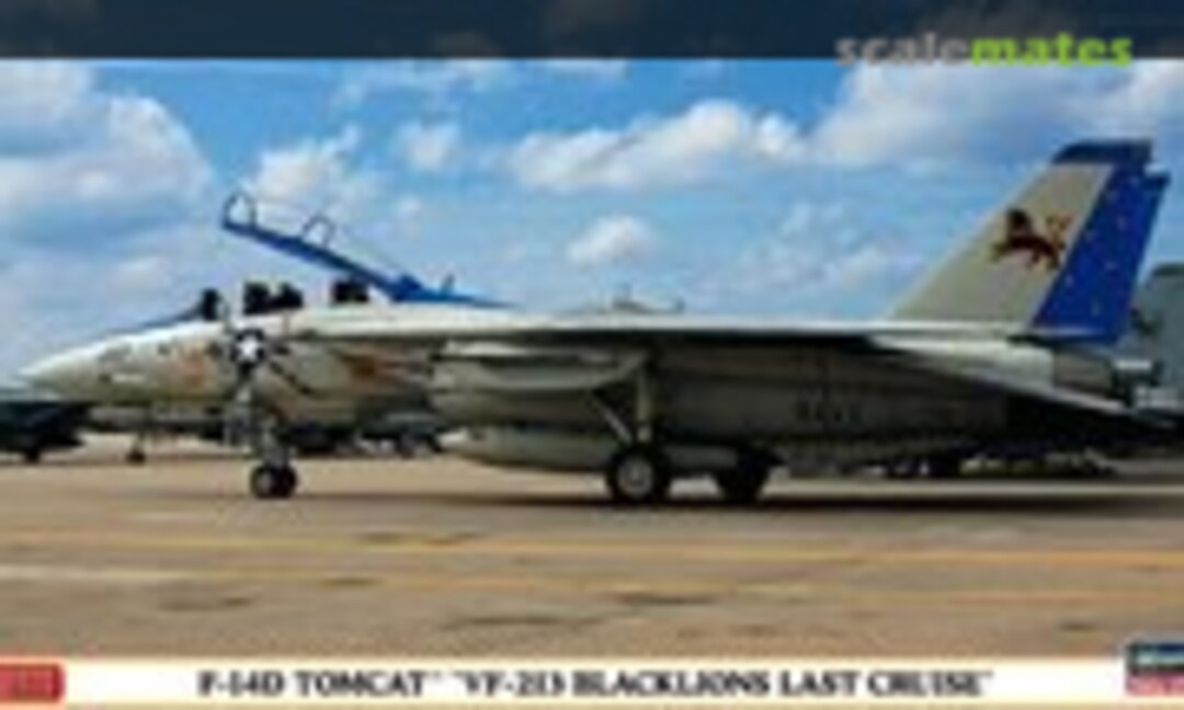 1:72 F-14D Tomcat `VF-213 Blacklions Last Cruise´ (Hasegawa 02406)