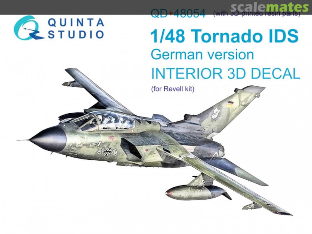 Boxart Tornado IDS German version interior 3D decal (with 3D-printed resin parts) QD+48054 Quinta Studio