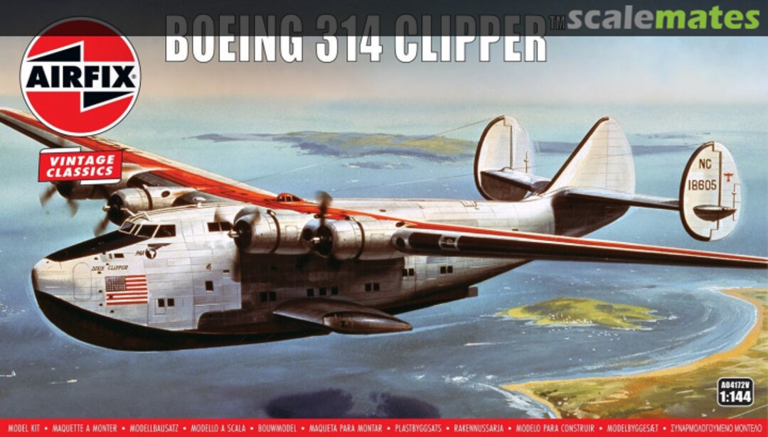 Boxart Boeing 314 Clipper A04172V Airfix