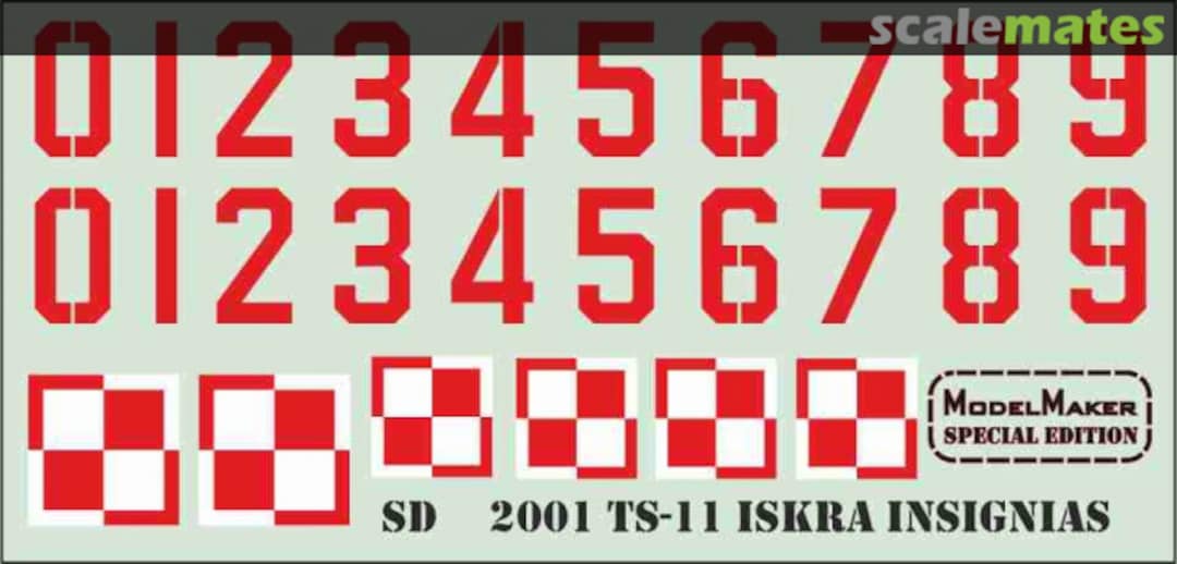 Contents TS-11 Iskra Insignias SD322001 ModelMaker