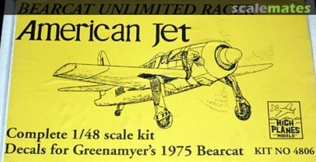 Boxart Bearcat Unlimited Racer American JET 4806 High Planes Models