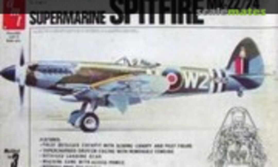 1:32 Supermarine Spitfire Mk-22/24 (Matchbox/AMT 7201)