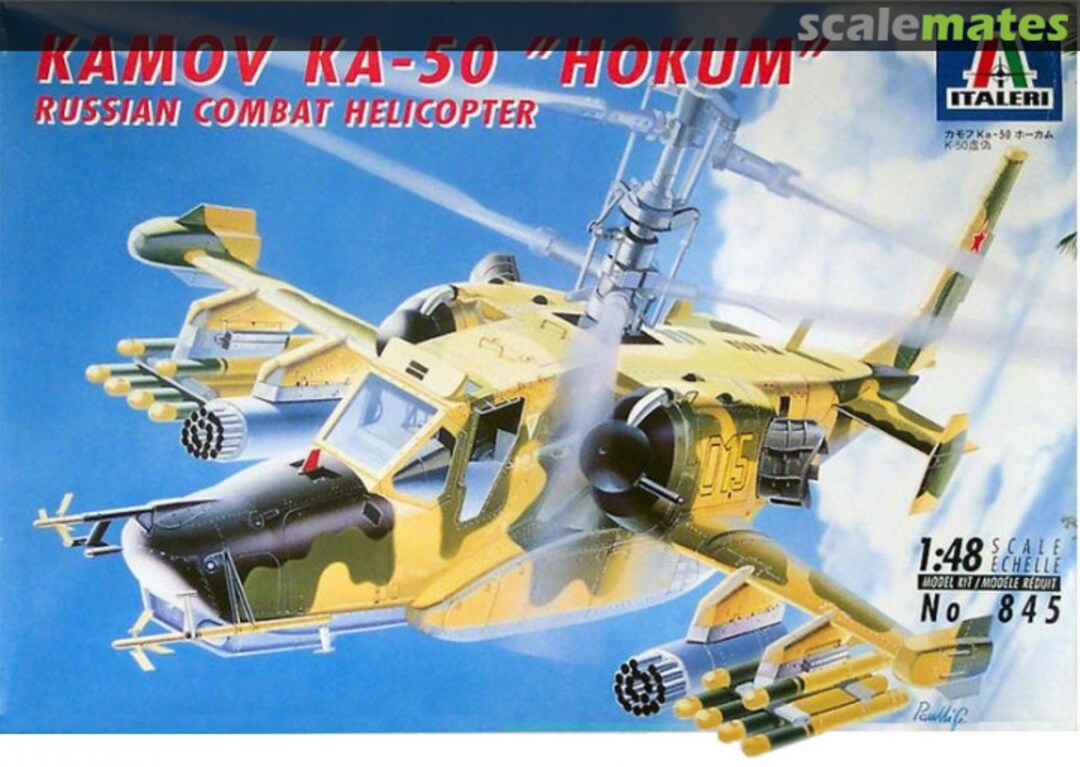 Boxart Ka-50 Hokum 845 Italeri