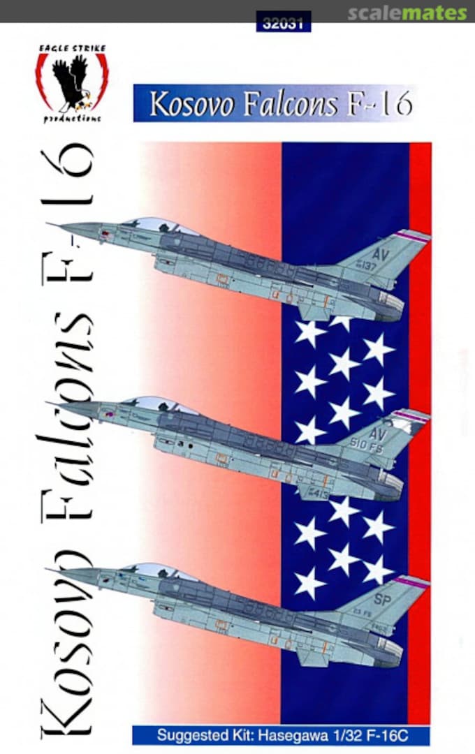 Boxart Kosovo Falcons F-16 32031 Eagle Strike Productions