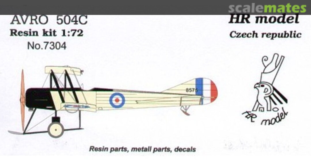 Boxart Avro 504C 7304 HR Model