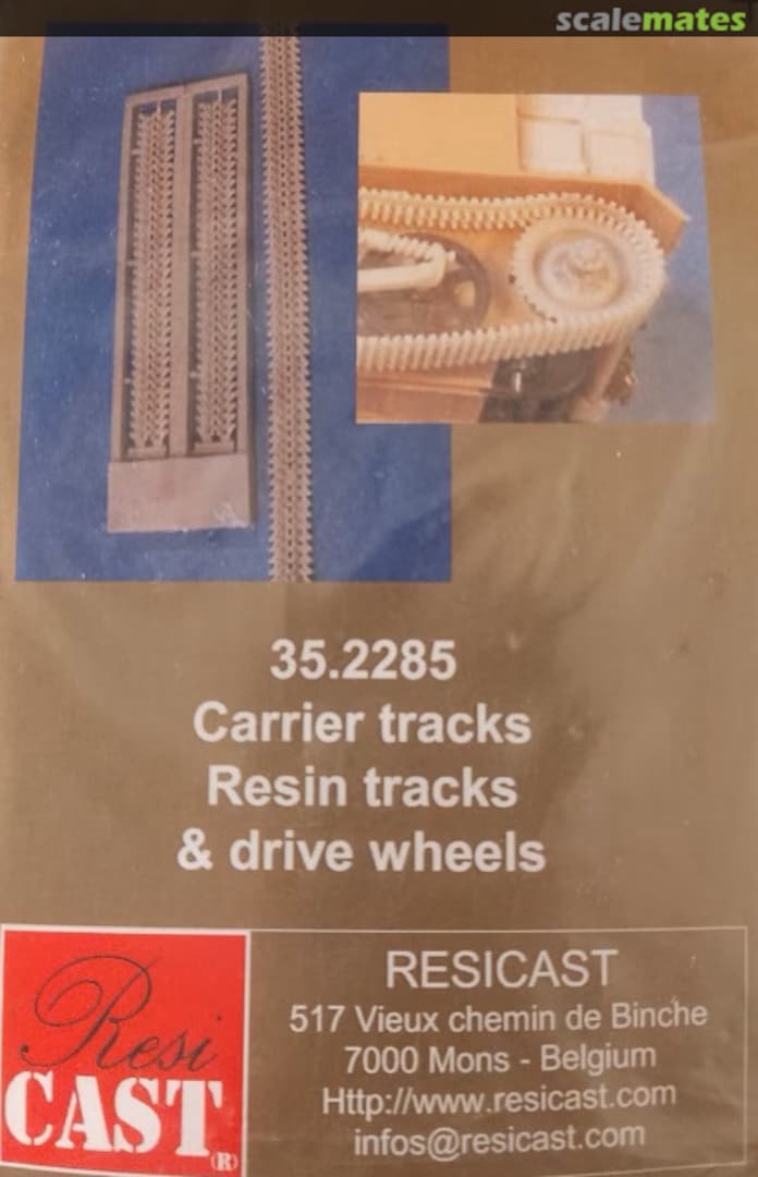 Boxart Universal Carrier Tracks 35.2285 Resicast