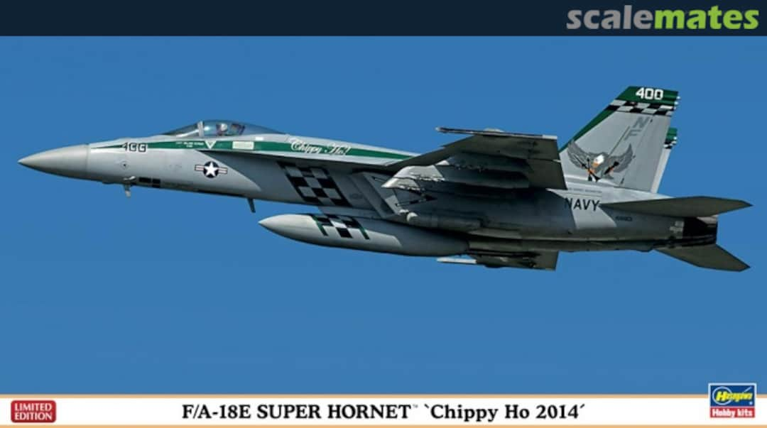 Boxart F/A-18E Super Hornet `Chippy Ho 2014´ 02111 Hasegawa