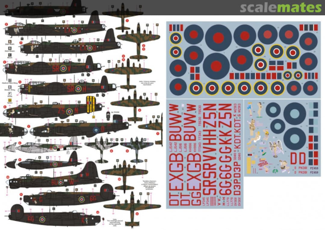 Contents No.100 Group RAF 72016 DK Decals