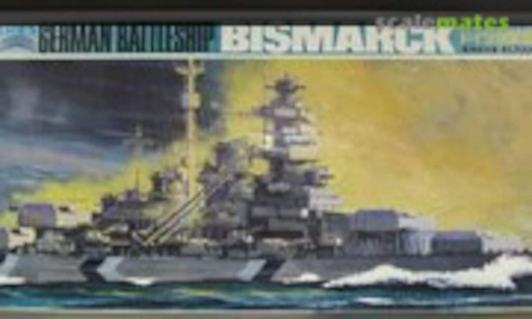 1:700 German Battleship Bismarck (Aoshima WL.B101)