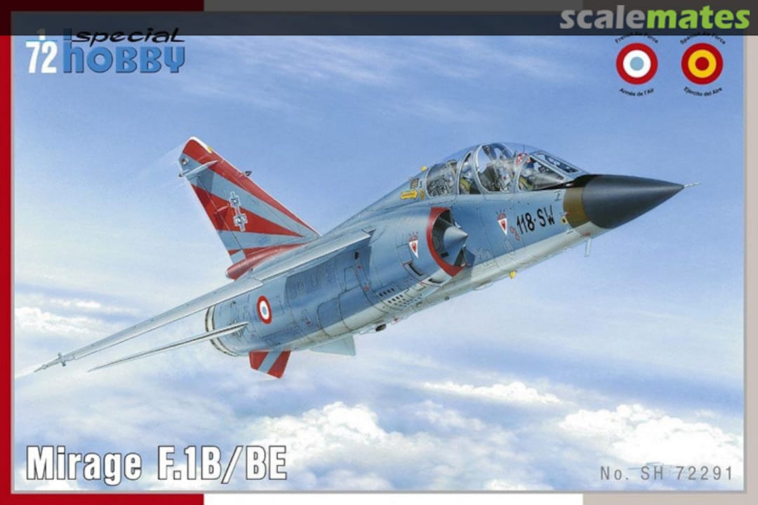 Boxart Mirage F.1B/BE SH72291 Special Hobby