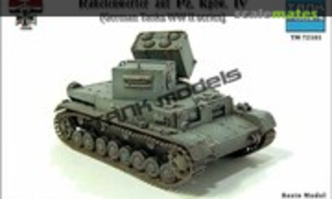 1:72 Raketenwerfer Auf. Panzer IV (Tank Models 72101)