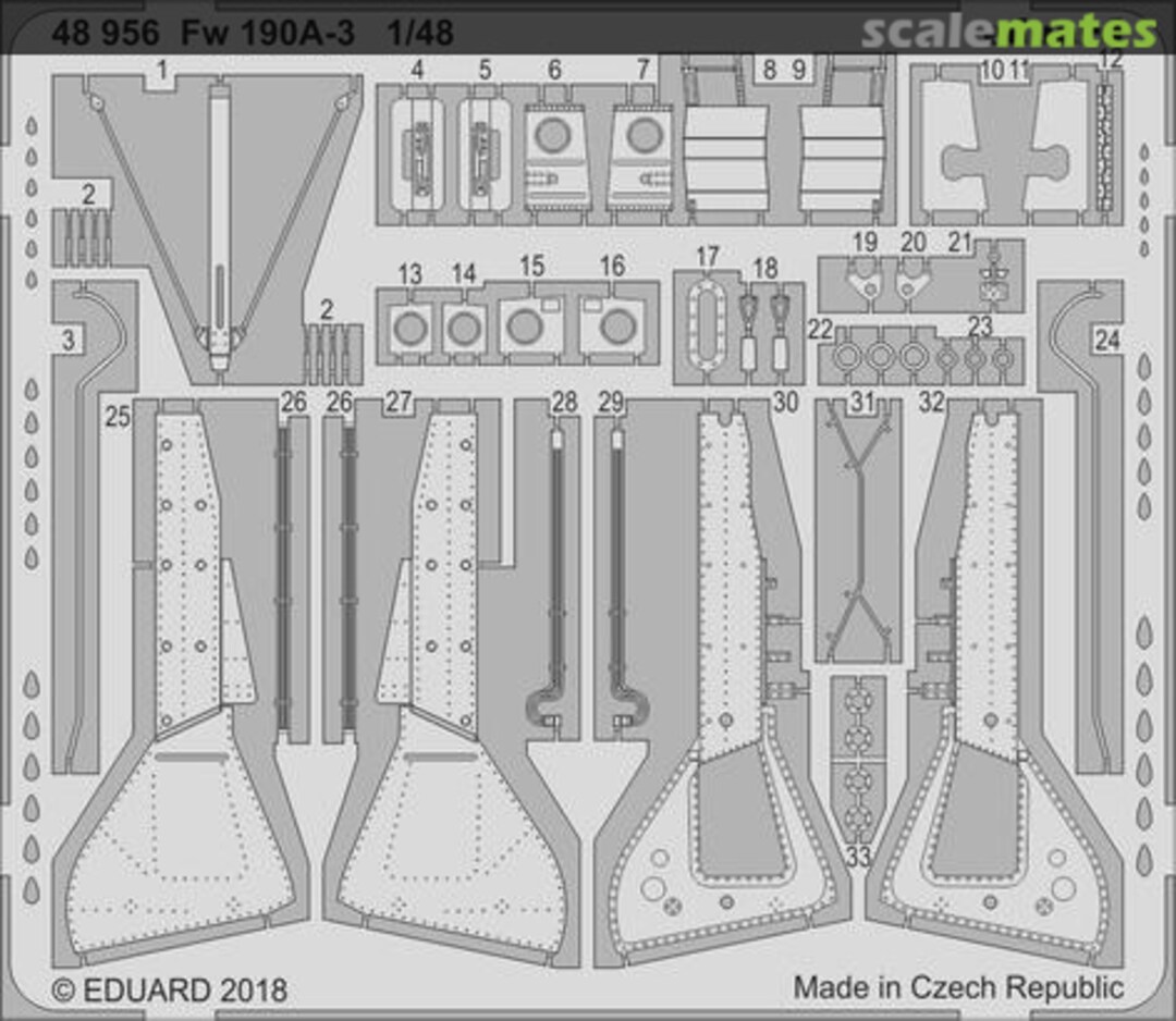 Boxart Fw 190A-3 48956 Eduard