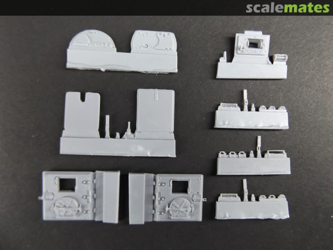 Boxart M3 Lee/Grant Detailed Hatch Set 35-1375 The New TMD