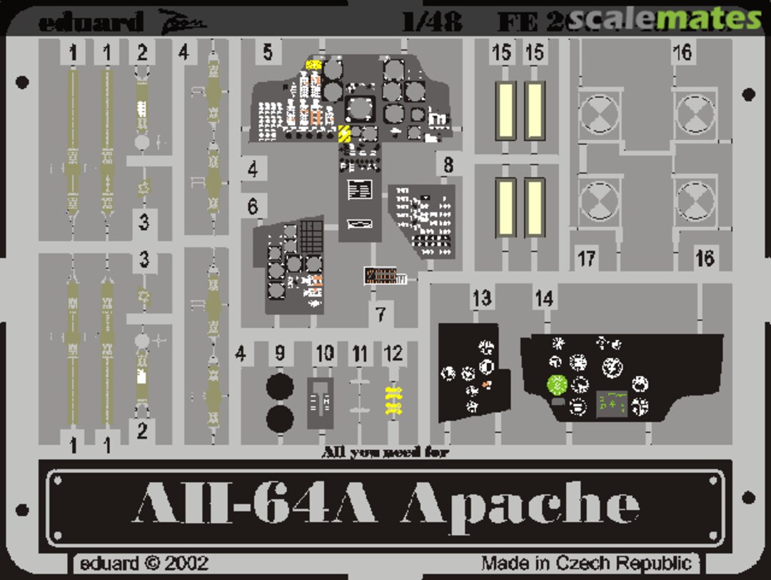 Boxart AH-64A Apache FE209 Eduard