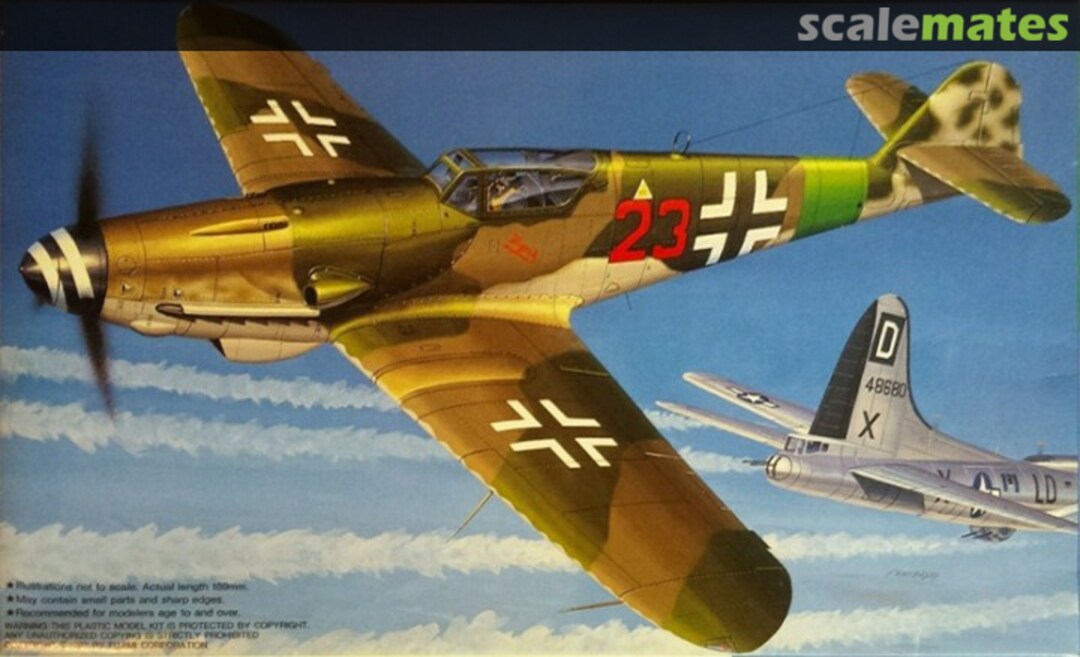 Boxart Messerschmitt Bf109K-4 48001 Fujimi