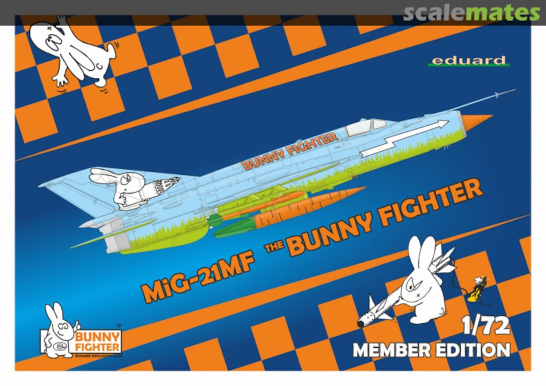 Boxart MiG-21MF The Bunny Fighter BFC094 Eduard