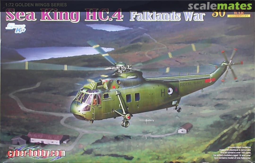 Boxart Westland Sea King HC.4 5073 Cyber Hobby