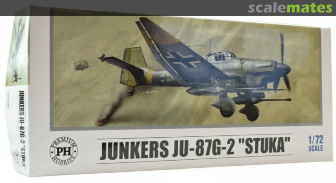 Boxart Junkers Ju 87G-2 "Stuka" 133V Premium Hobbies