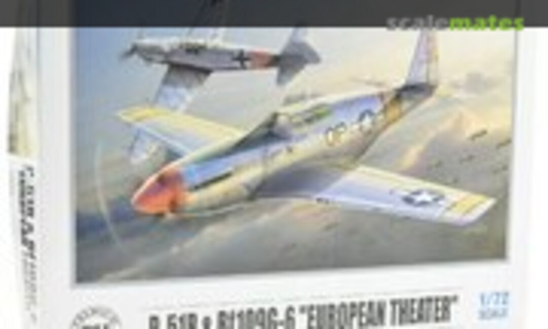 1:72 P-51B &amp; Bf 109G-6 &quot;European Theater&quot; (Premium Hobbies 138V)