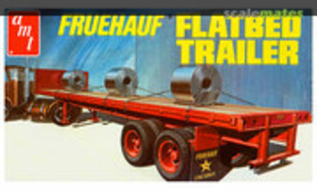 1:25 Fruehauf Flatbed Trailer (AMT 617)