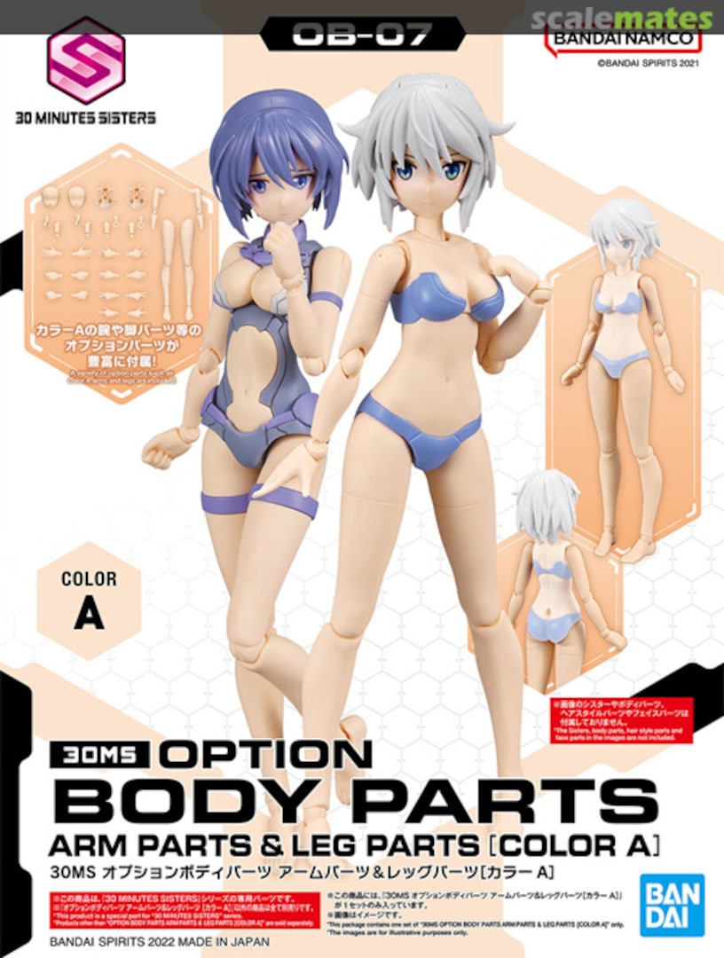 Boxart Option Body Parts Arm Parts & Leg Parts [Color A] 5063712 Bandai Spirits