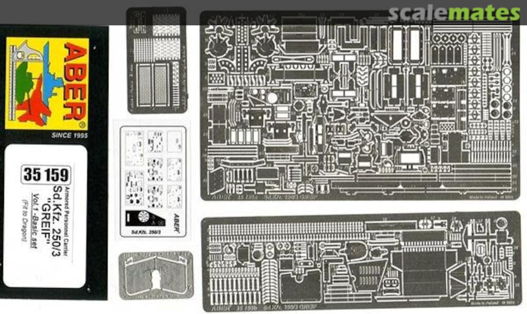 Boxart Sd.Kfz. 250/3 "Greif" 35159 Aber