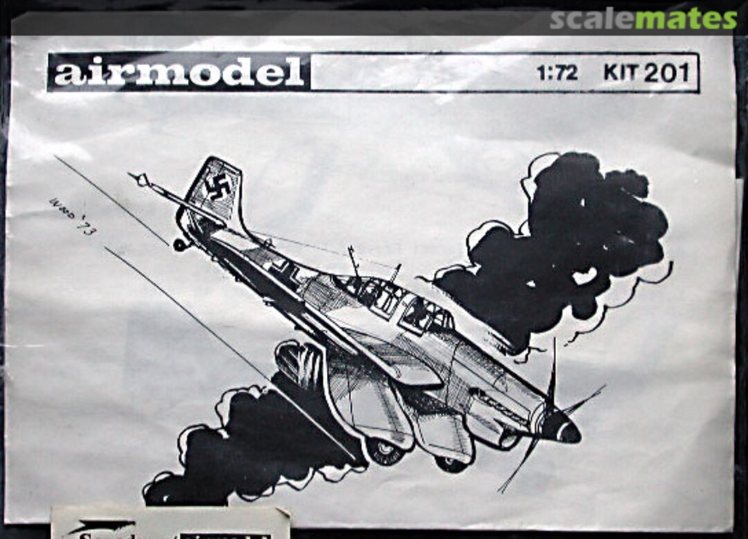 Boxart Junkers Ju 87A-1 Stuka 201 Airmodel